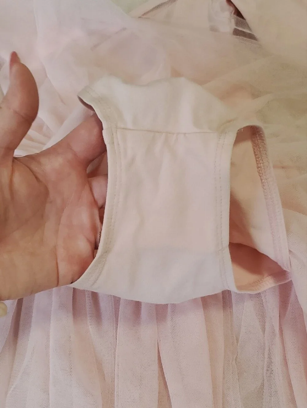 Girls' Light Pink Tulle Ballet Dance Dress